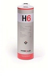 Filtr jonowymienny HYDROLAB H6 5000ml do demineralizacji wody, żywica H+/OH-, kompatybilny z demineralizatorami HLP, Basic, Technical PLUS, SPRING